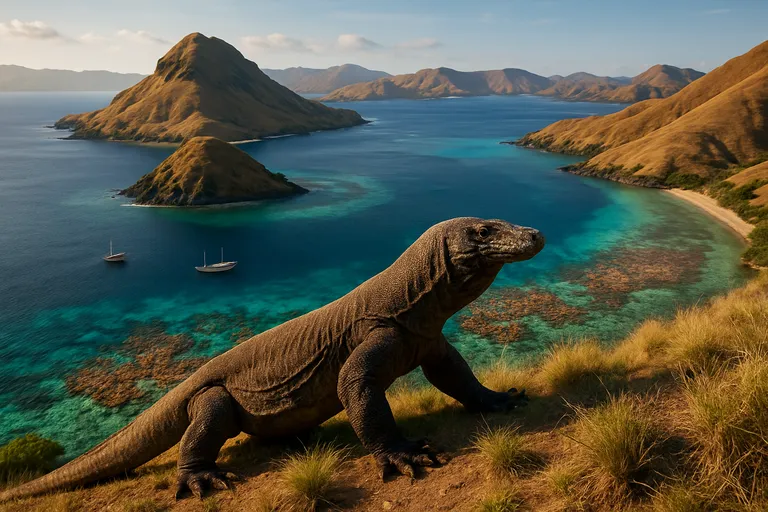 Komodo, het land van draken en koraalwonderen